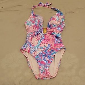 EUC Lilly Pulitzer Aquadesiac one piece swim